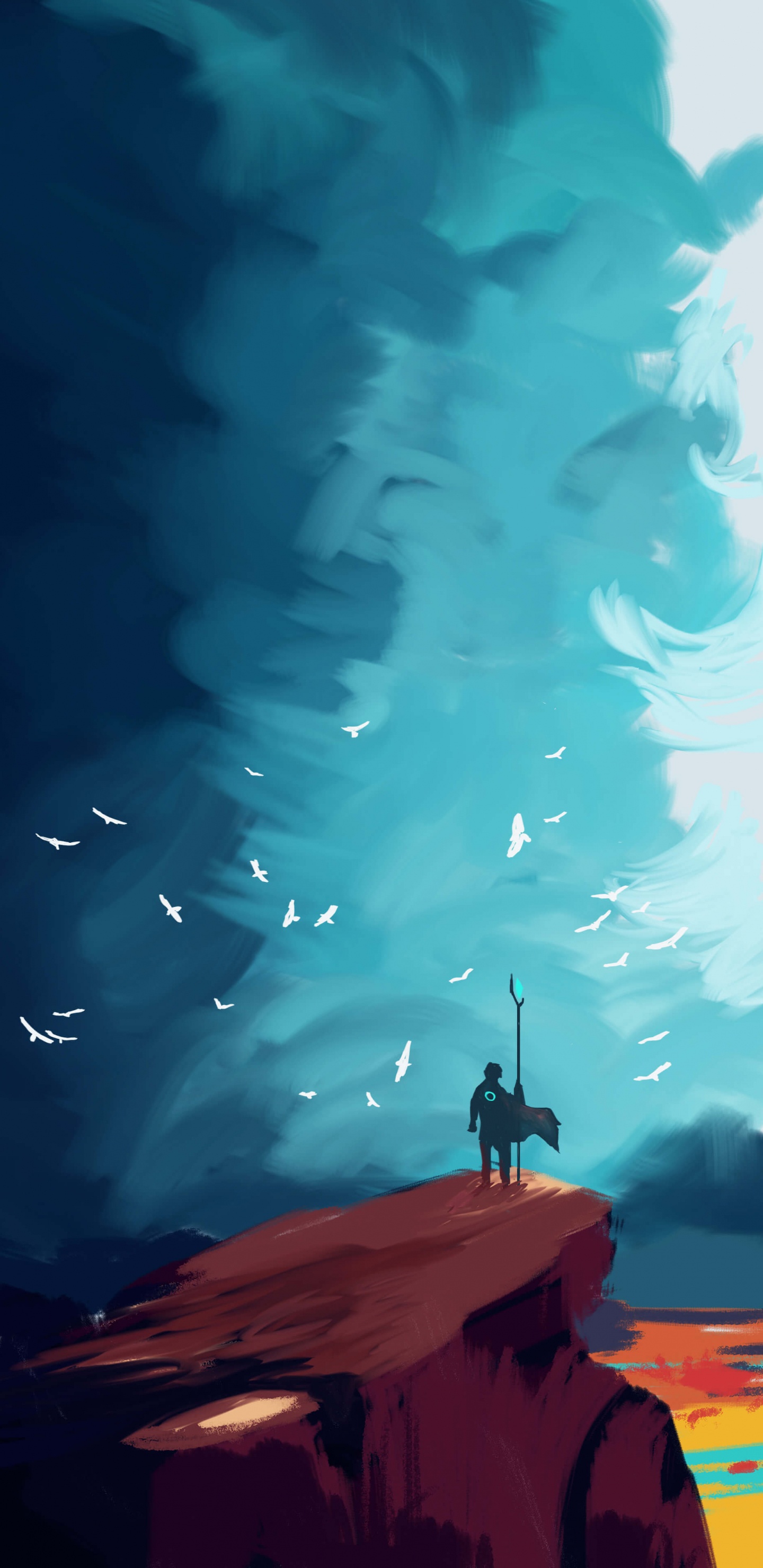 Wasser, Azure, Gewässer, Unterwasser, Marine Biologie. Wallpaper in 1440x2960 Resolution