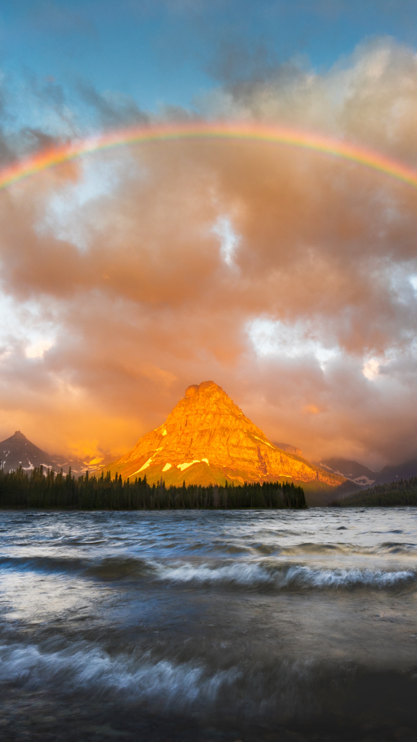 Nature, Natural Landscape, Cloud, Horizon, Reflection. Wallpaper in 1440x2560 Resolution