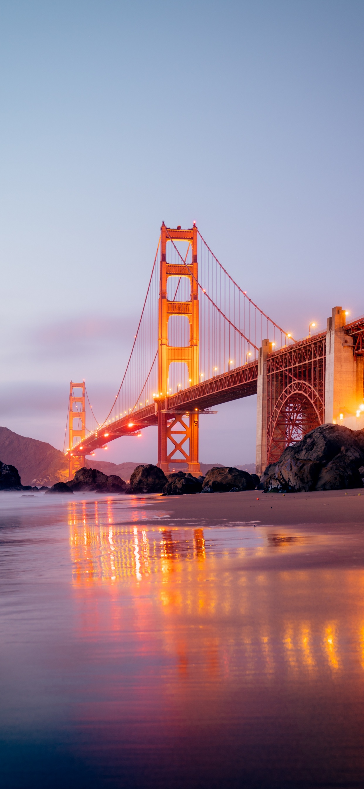 Puente Golden Gate San Francisco California. Wallpaper in 1242x2688 Resolution