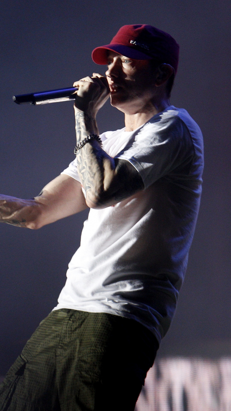 Rapper, Kamikaze, Performance, Entertainment, Music. Wallpaper in 750x1334 Resolution