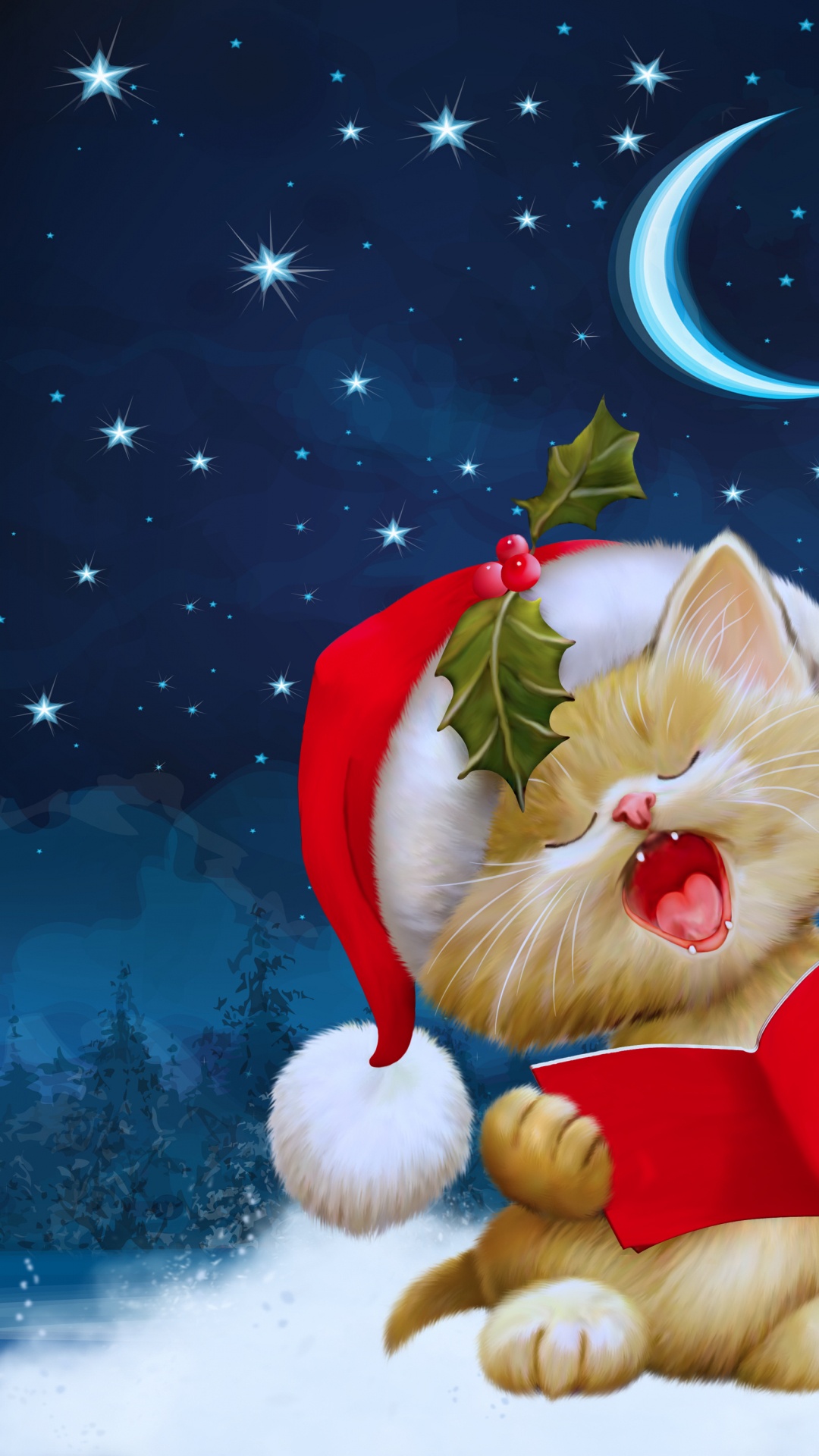 Navidad, Decoración de la Navidad, Árbol de Año Nuevo, Nochevieja. Wallpaper in 1080x1920 Resolution