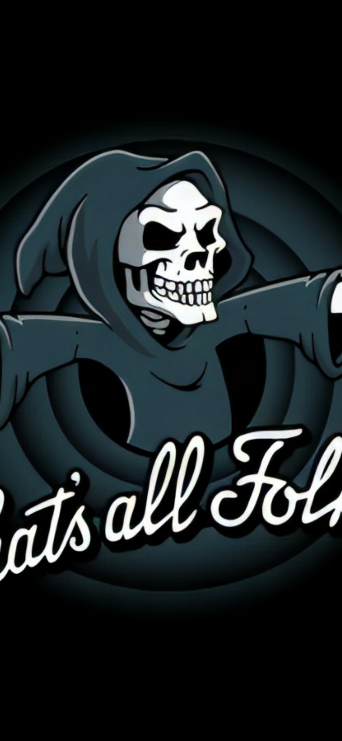 Das War's Leute, Cartoon, Poster, Ärmel, T-shirt. Wallpaper in 1125x2436 Resolution