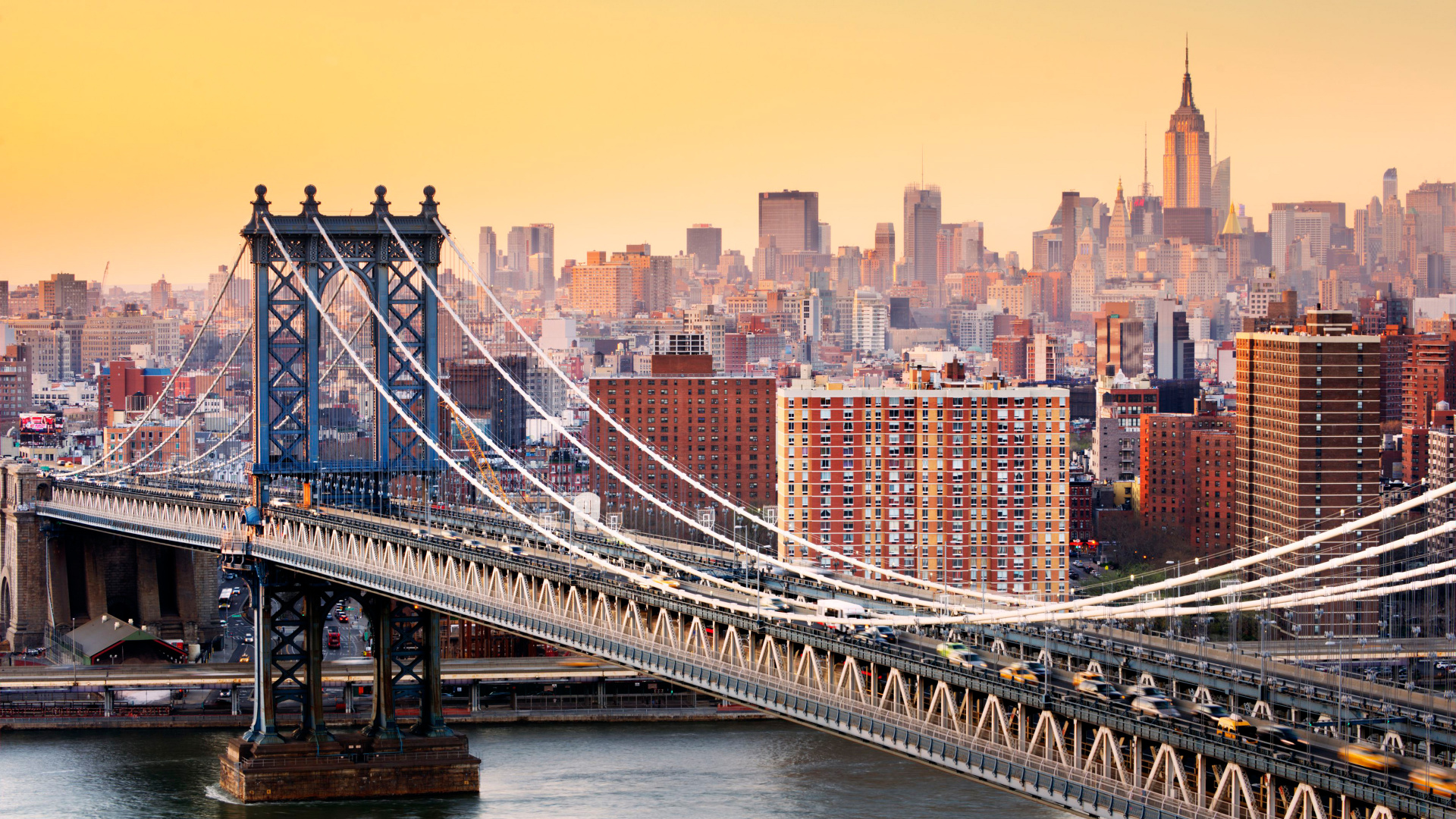 White Bridge Over Body of Water During Daytime. Wallpaper in 1920x1080 Resolution