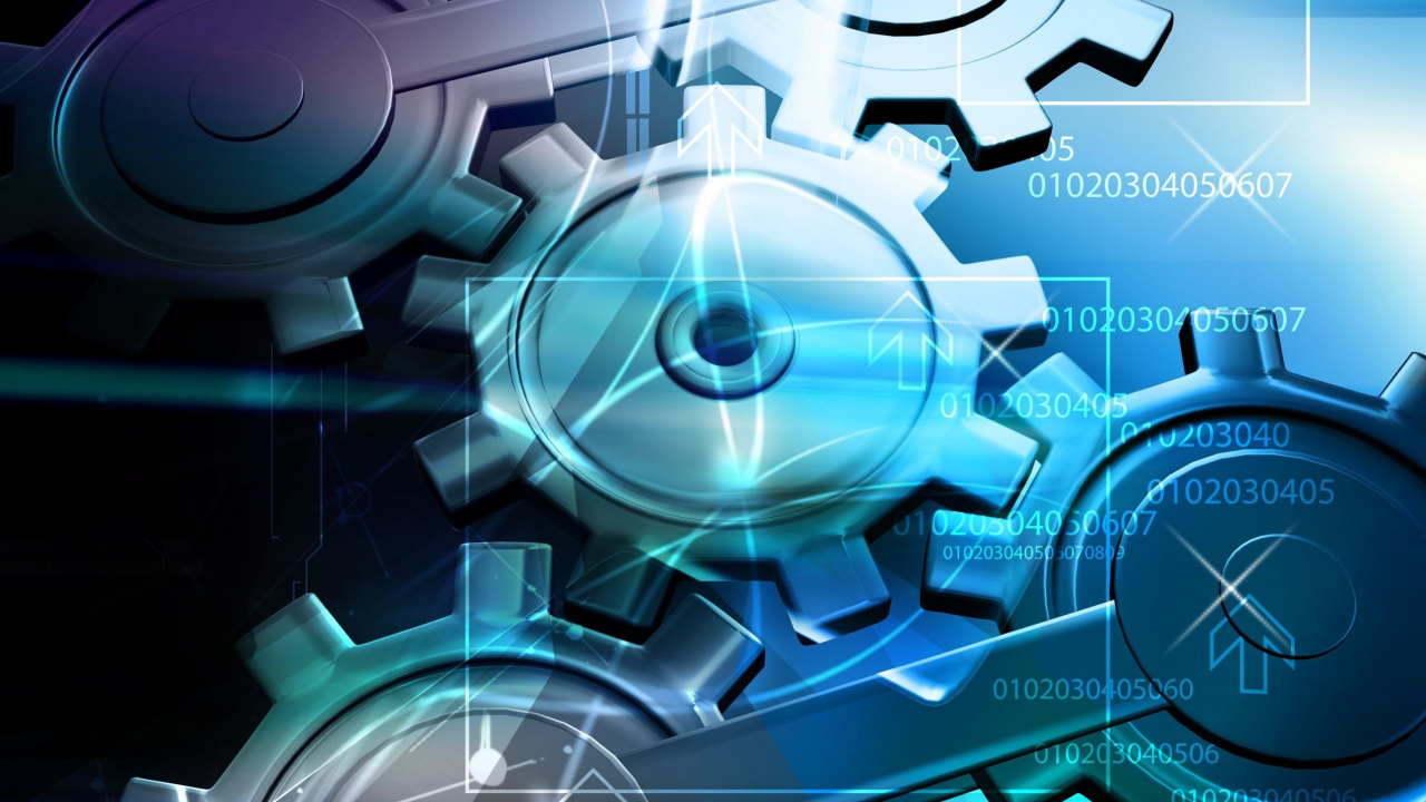 机械工程, 工程, 齿轮, 图形设计, 圆圈 壁纸 1280x720 允许