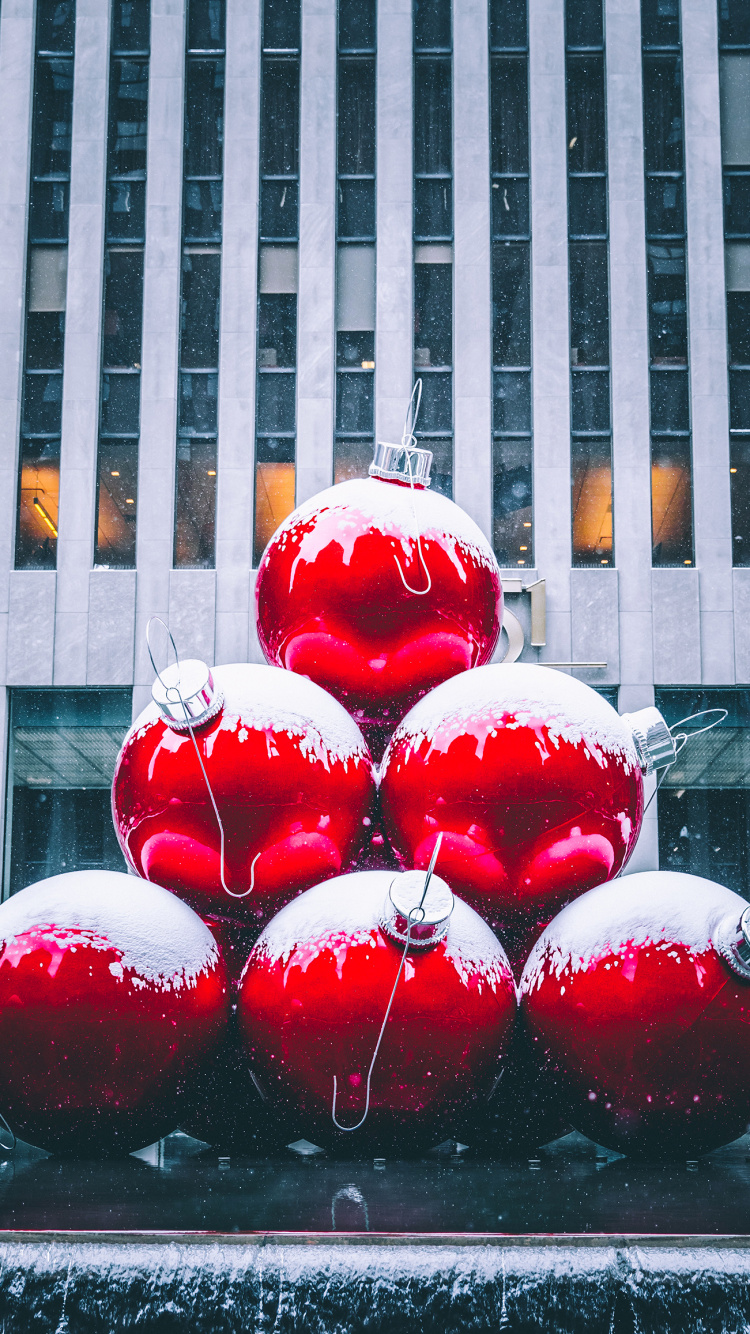 Navidad, Radio City Music Hall, Centro Rockefeller, Vivir, Viaje. Wallpaper in 750x1334 Resolution
