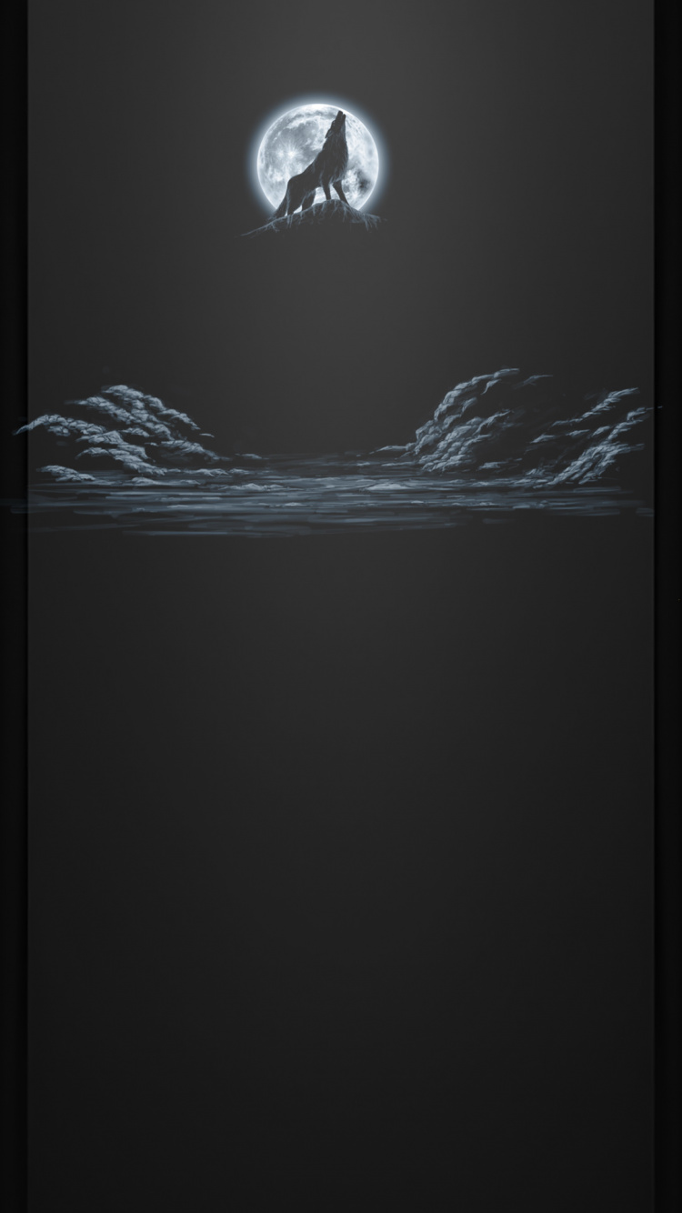 en Blanco y Negro, Gráficos, Objeto Astronómico, Evento Celestial, Espacio. Wallpaper in 750x1334 Resolution