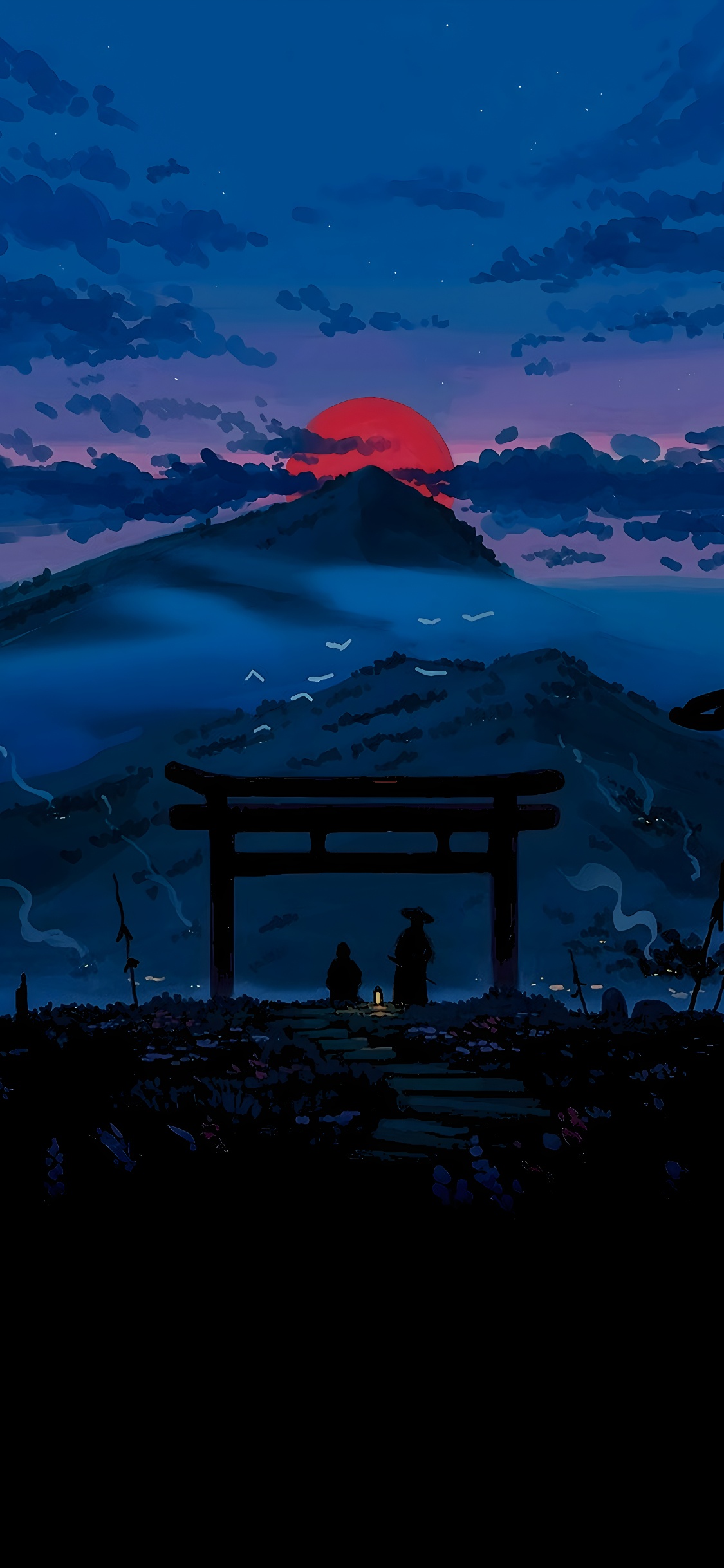 Water, Nature, Cloud, Mountain, Ecoregion. Wallpaper in 1125x2436 Resolution