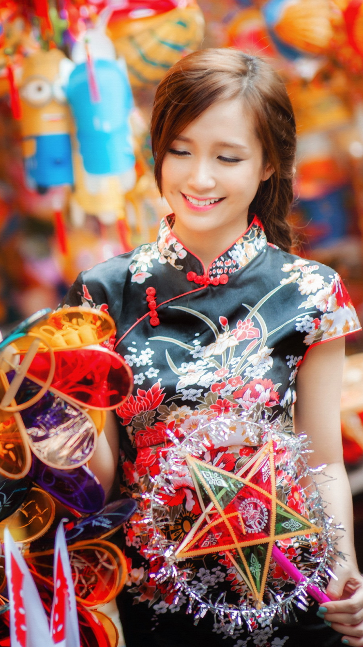 Mid-Autumn Festival, Festival, Tradition, Event, Holiday. Wallpaper in 750x1334 Resolution