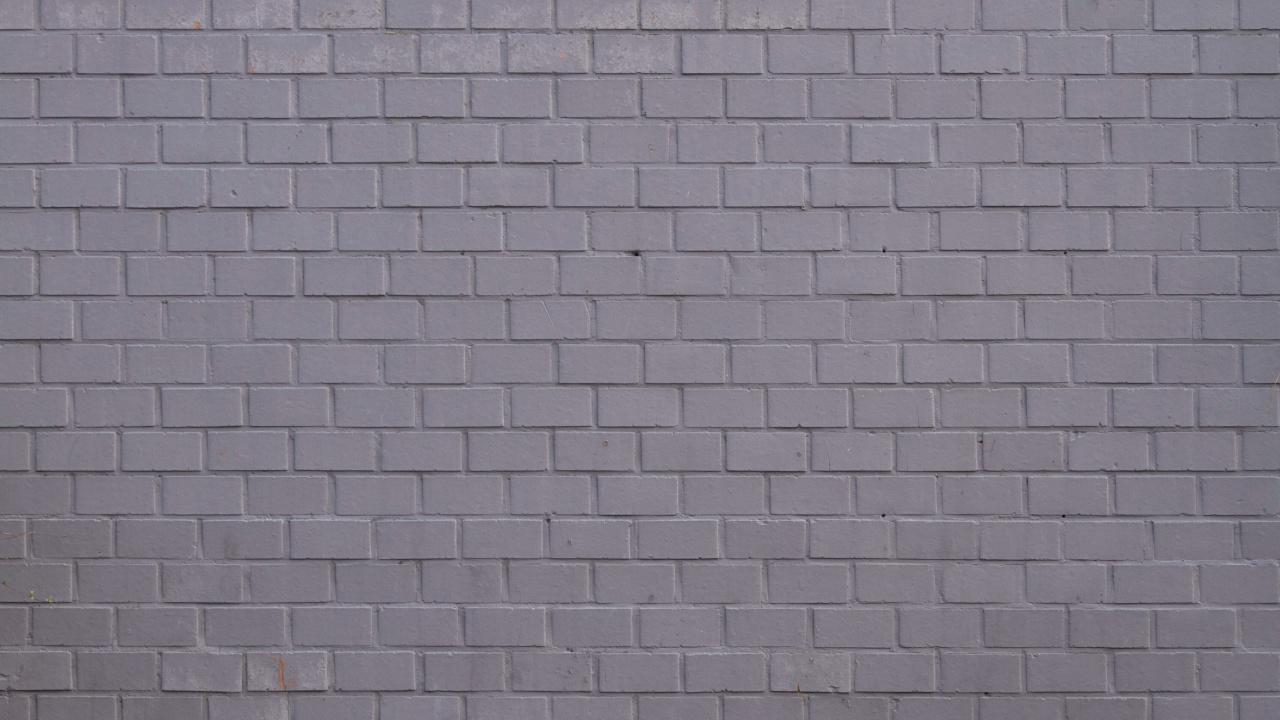 Mur de Briques Grises Avec Ampoule Blanche. Wallpaper in 1280x720 Resolution