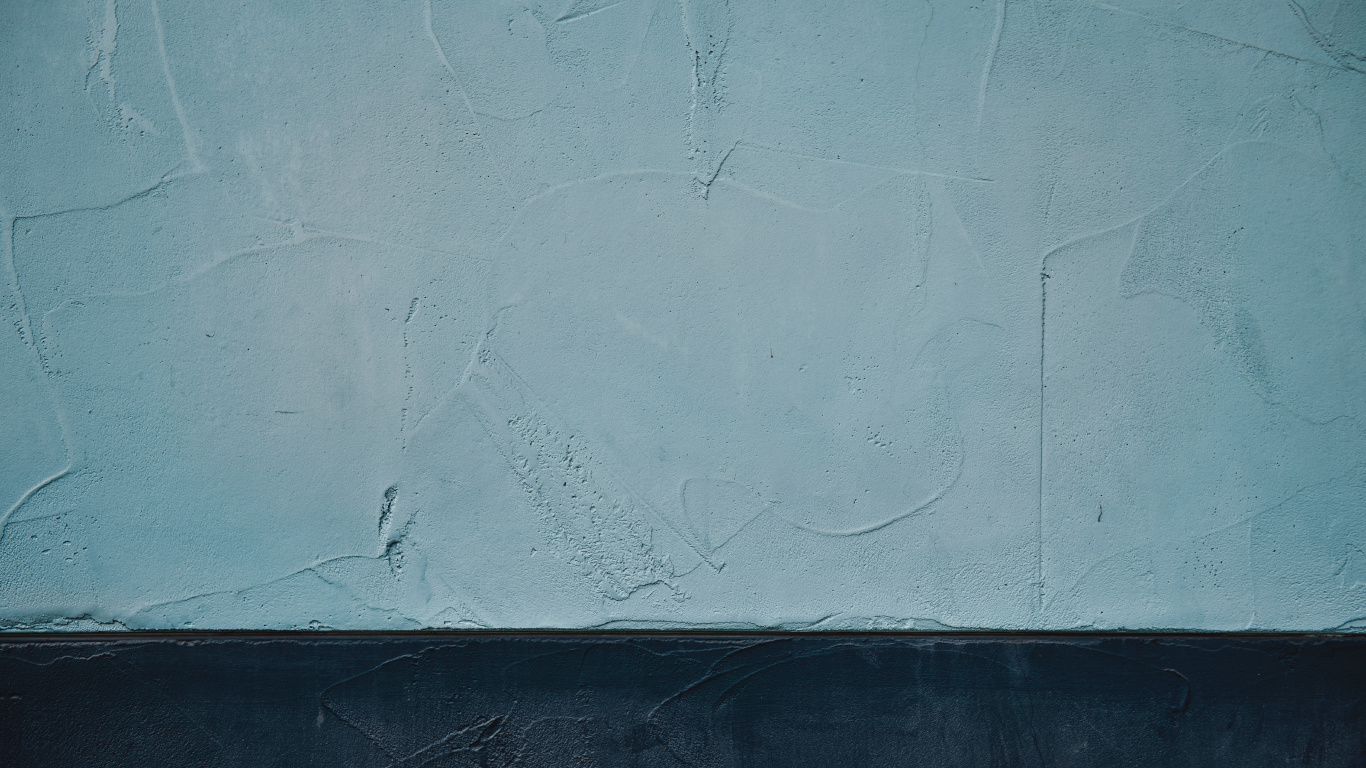 Mur Peint en Bleu et Blanc. Wallpaper in 1366x768 Resolution