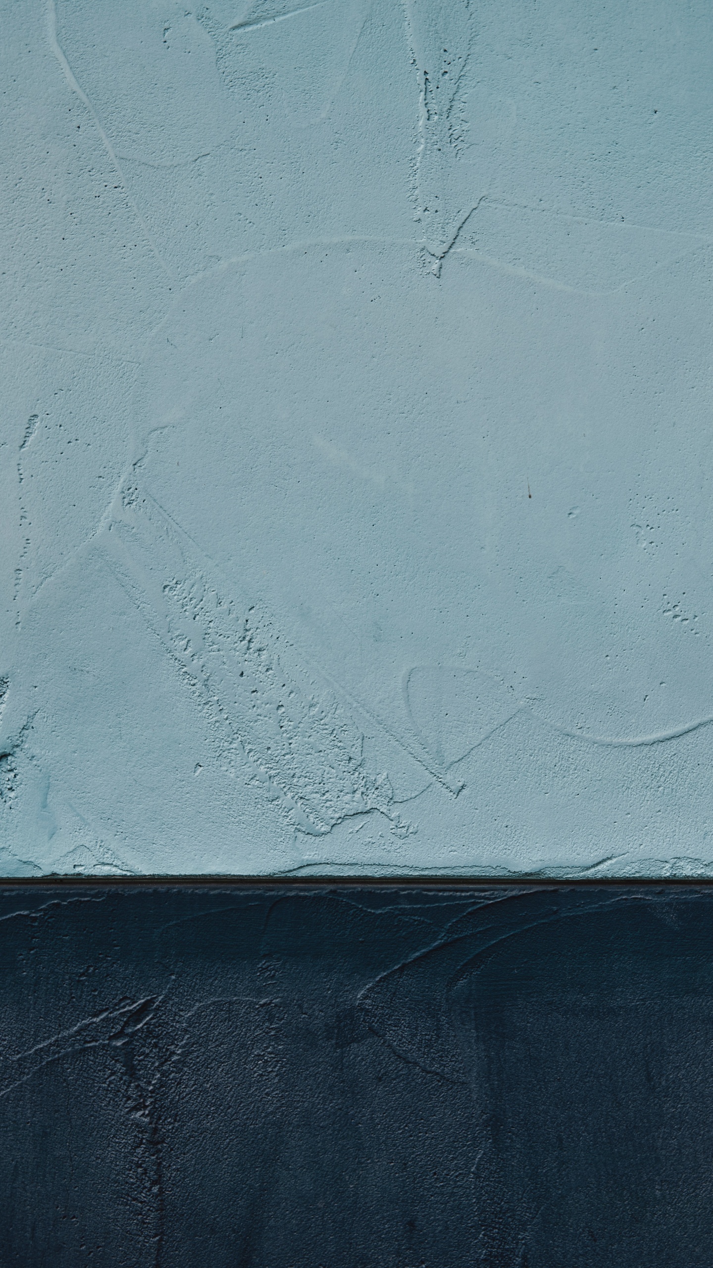 Mur Peint en Bleu et Blanc. Wallpaper in 1440x2560 Resolution