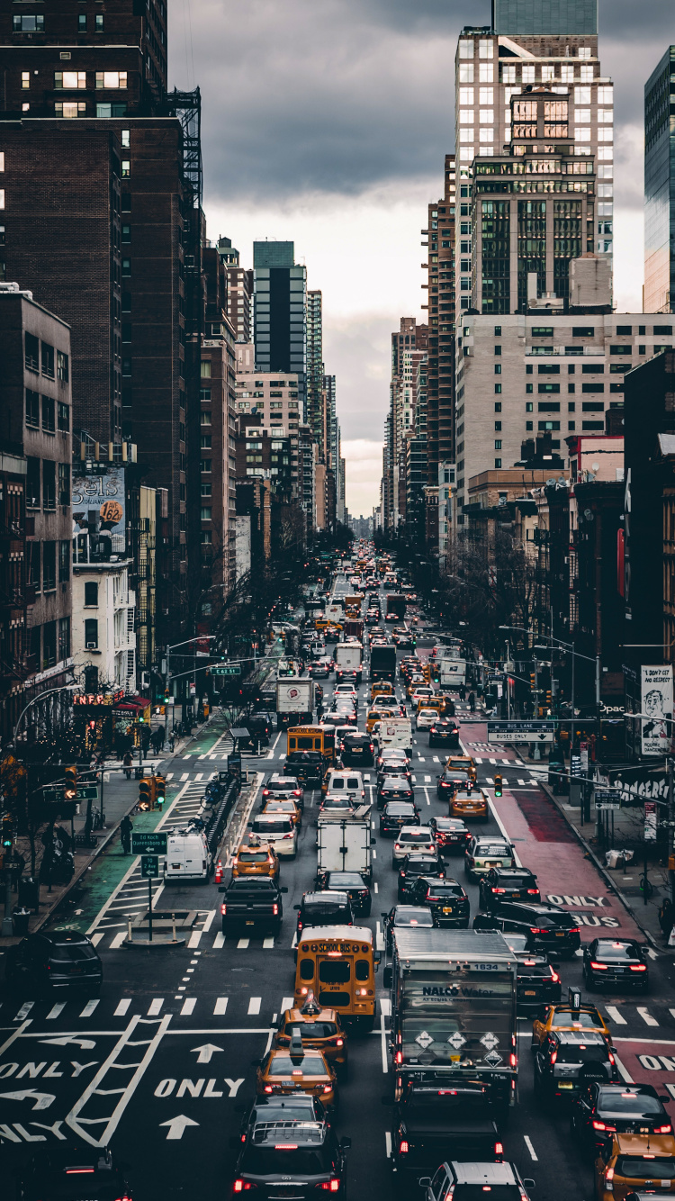 dr Gina Kadinsky, Cars, Building, Skyscraper, Daytime. Wallpaper in 750x1334 Resolution