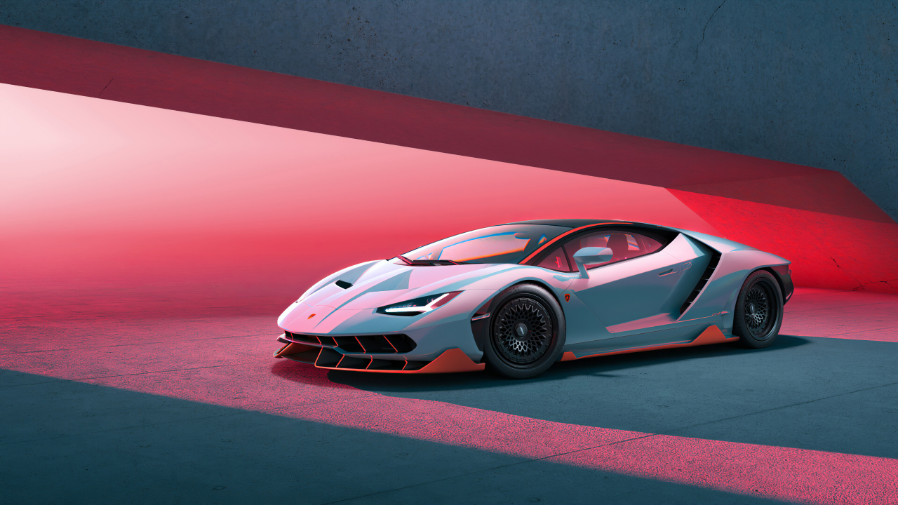 Lamborghini Centenari, Lamborghini Aventador, Lamborghini, Car, 2021 Lamborghini Huracan Evo. Wallpaper in 1280x720 Resolution