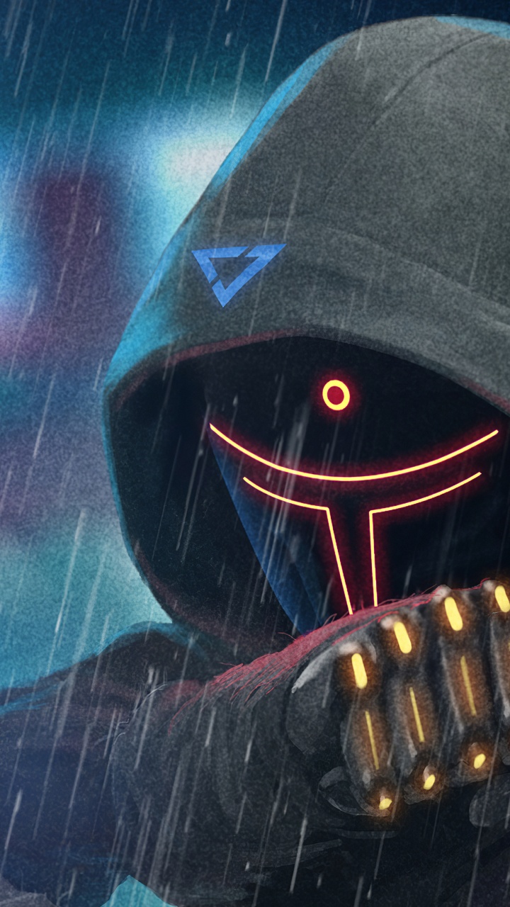 Person Wearing Black and Orange Hat. Wallpaper in 720x1280 Resolution