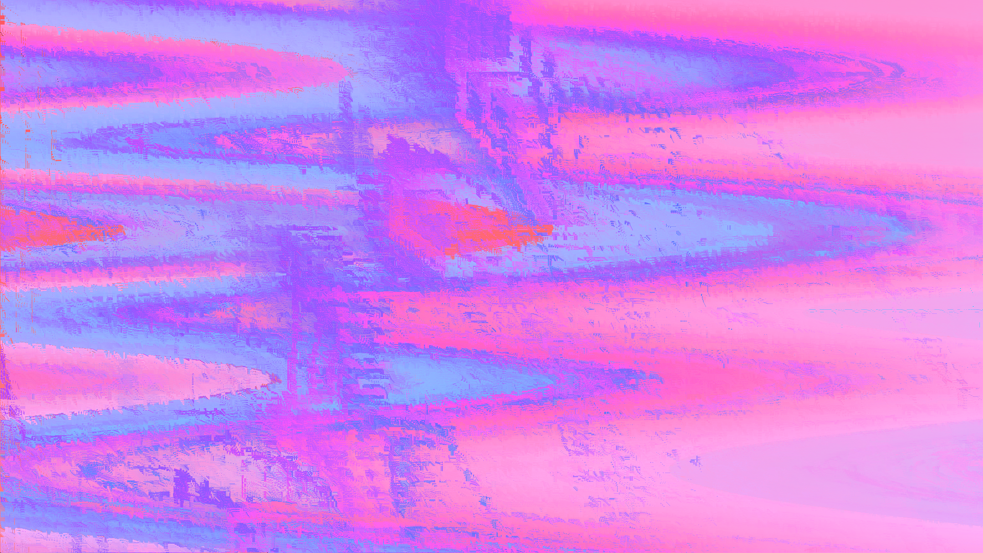 Falla Azul, Glitch Art, el Arte Abstracto, Ilustración, Dibujo. Wallpaper in 1920x1080 Resolution