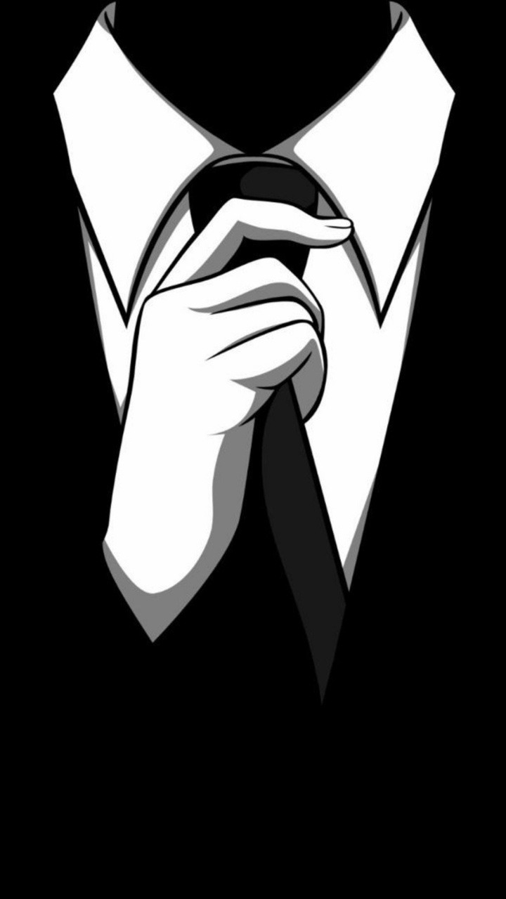 Hombre Con Chaqueta de Traje Negro. Wallpaper in 720x1280 Resolution