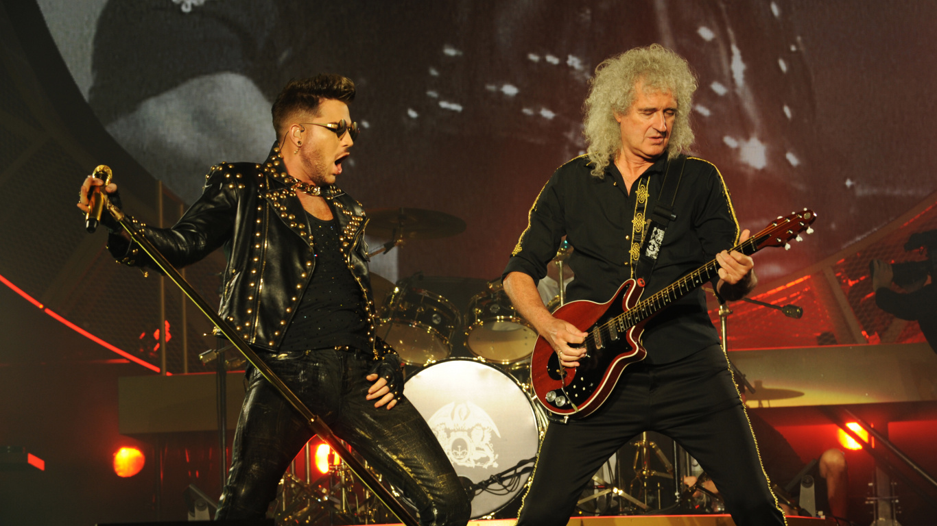 Queen, Performance, Music, Entertainment, Musician. Wallpaper in 1366x768 Resolution
