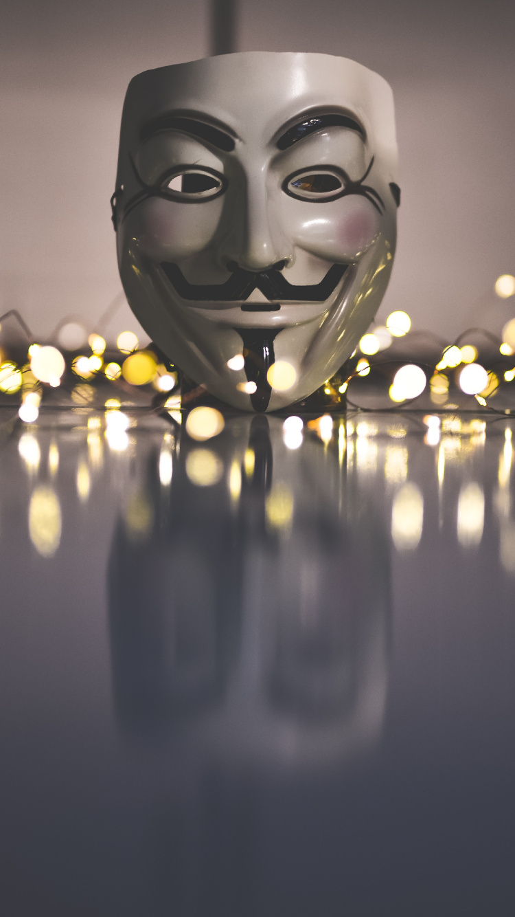 面罩, 报价, 光, 反射, 艺术 壁纸 750x1334 允许