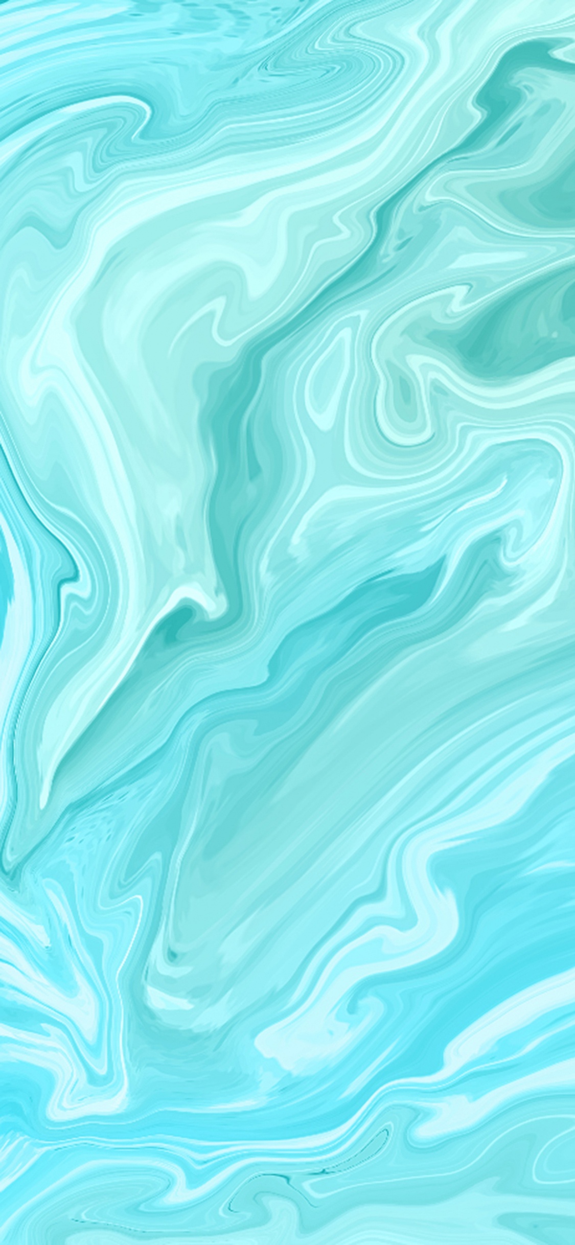 Wave, Macbook, Sticker, Touchpad, Art. Wallpaper in 1125x2436 Resolution