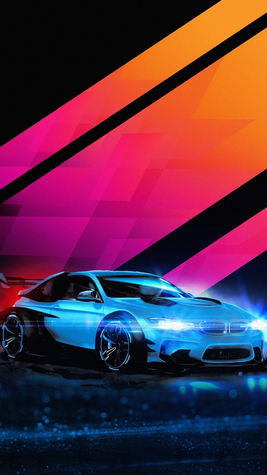 BMW, Car, BMW M4, Sportwagen, Bayerische Motoren Werke AG. Wallpaper in 1080x1920 Resolution