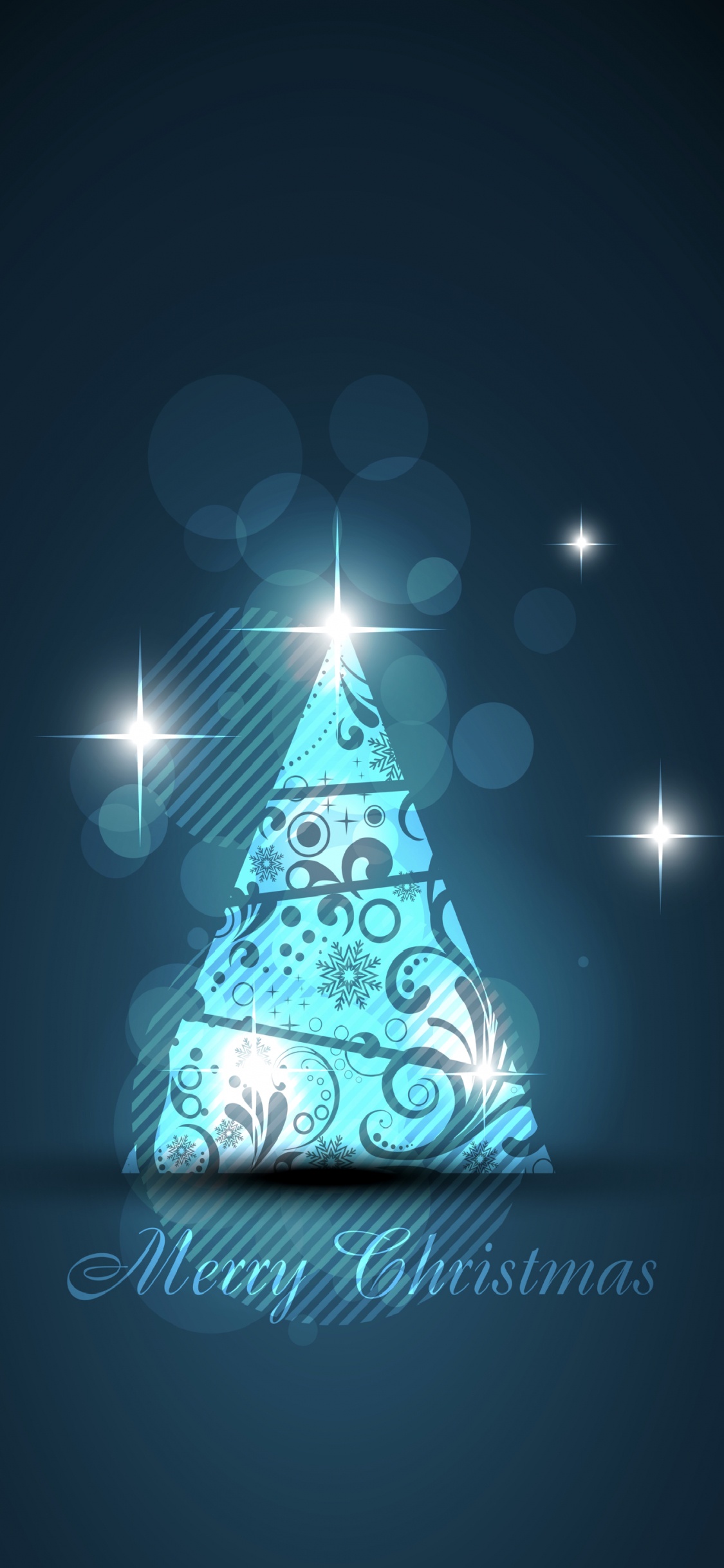 Arbre de Noël, Illustration, Conception, Color, Pixel. Wallpaper in 1125x2436 Resolution
