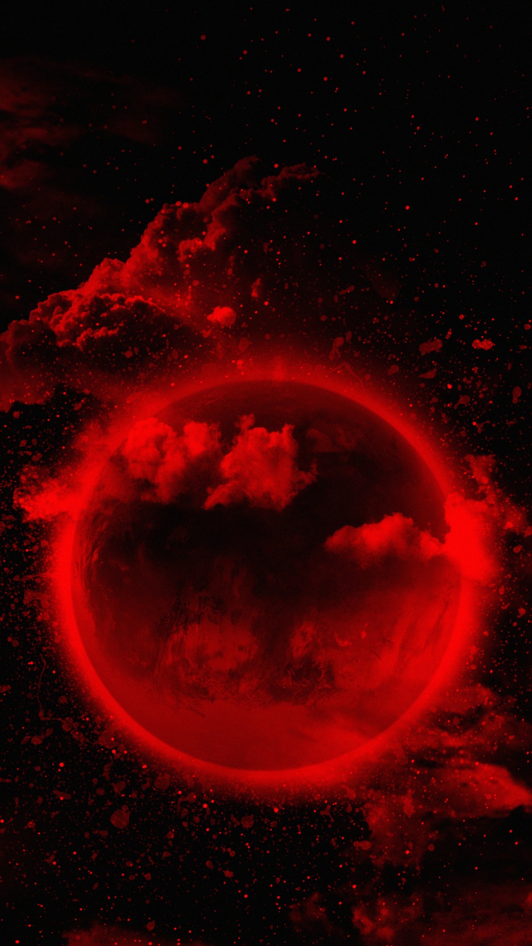 Atmosphäre, Raum, Weltraum, Orange, Astronomisches Objekt. Wallpaper in 1080x1920 Resolution