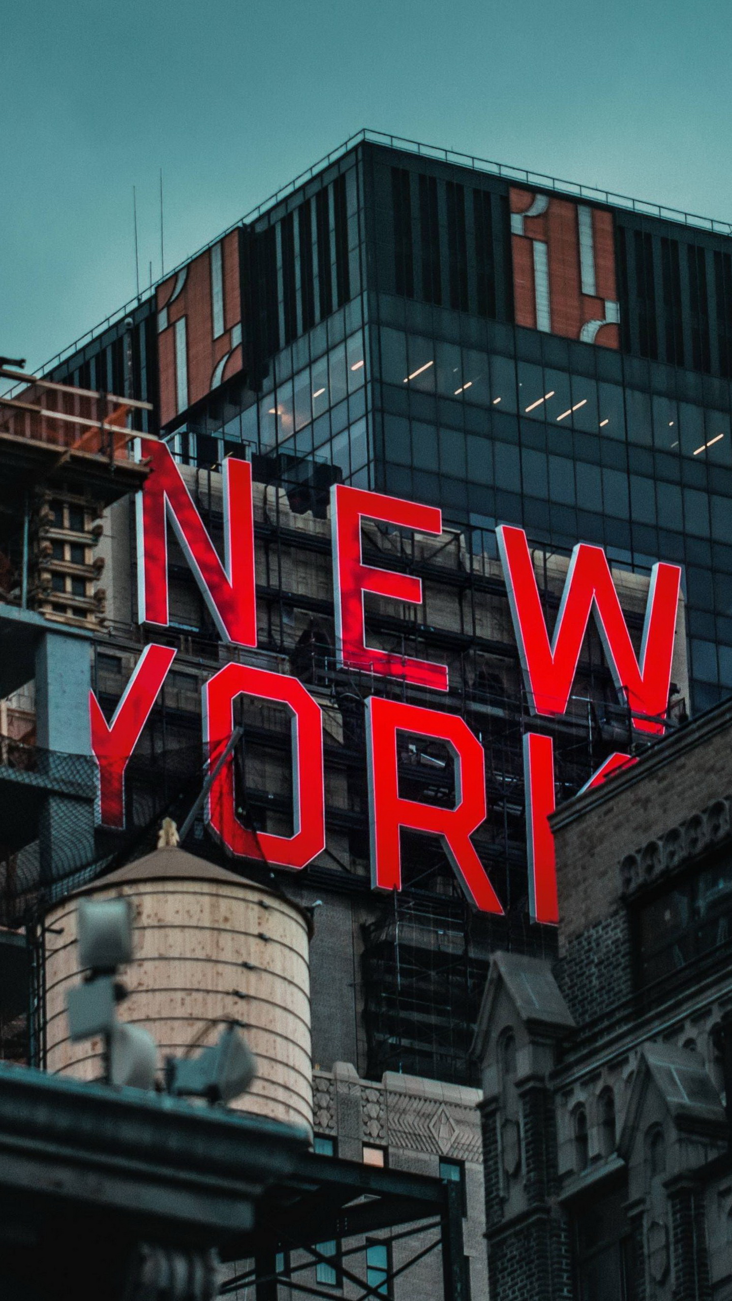 New York City iPhone wallpaper  Manzara Şehir manzarası Seyahat
