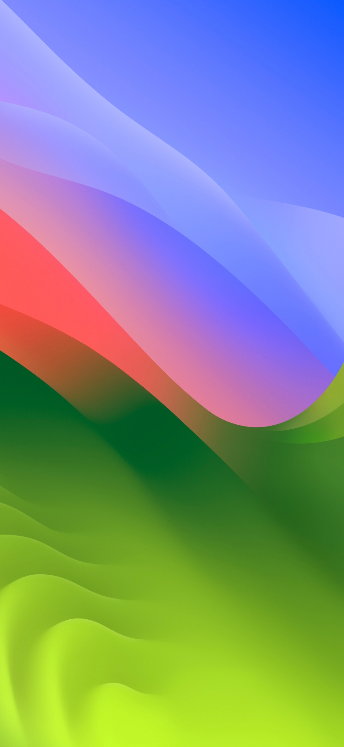 Visual Arts, Apples, Ios 17, Colorfulness, Azure. Wallpaper in 1125x2436 Resolution