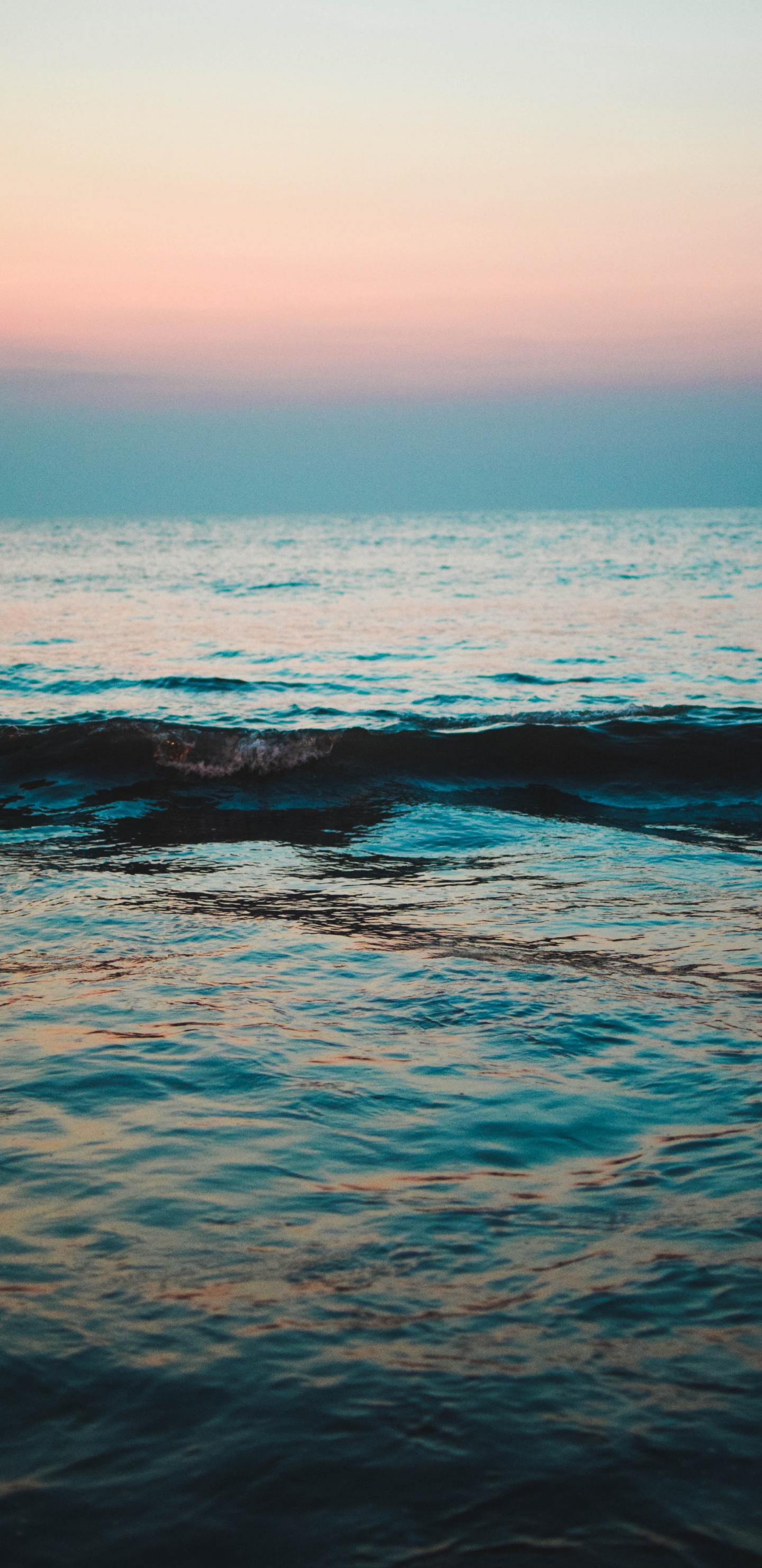 le Vent Vague, Horizon, Corps de L'eau, Mer, Eau. Wallpaper in 1440x2960 Resolution