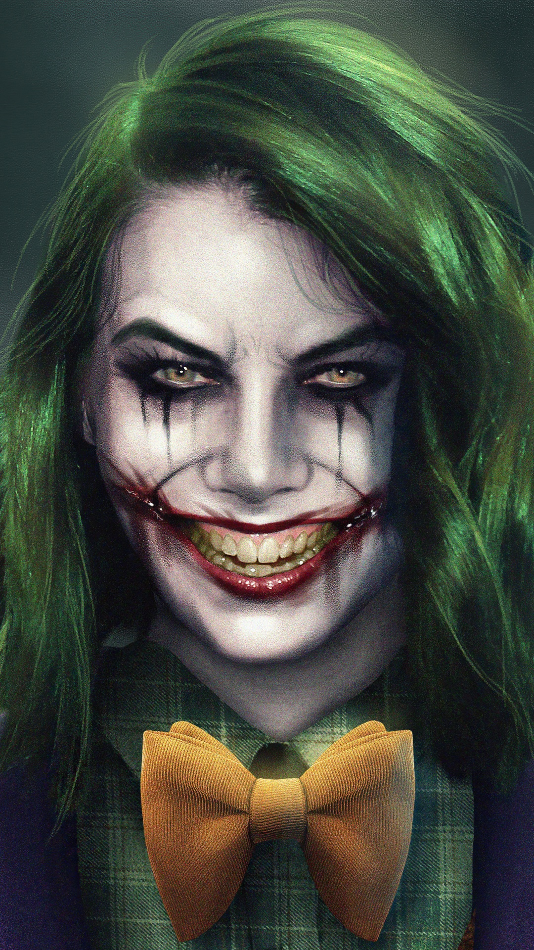 Farceur Lauren Cohan, The Walking Dead, Art, L'art Numérique, Supervillain. Wallpaper in 1080x1920 Resolution