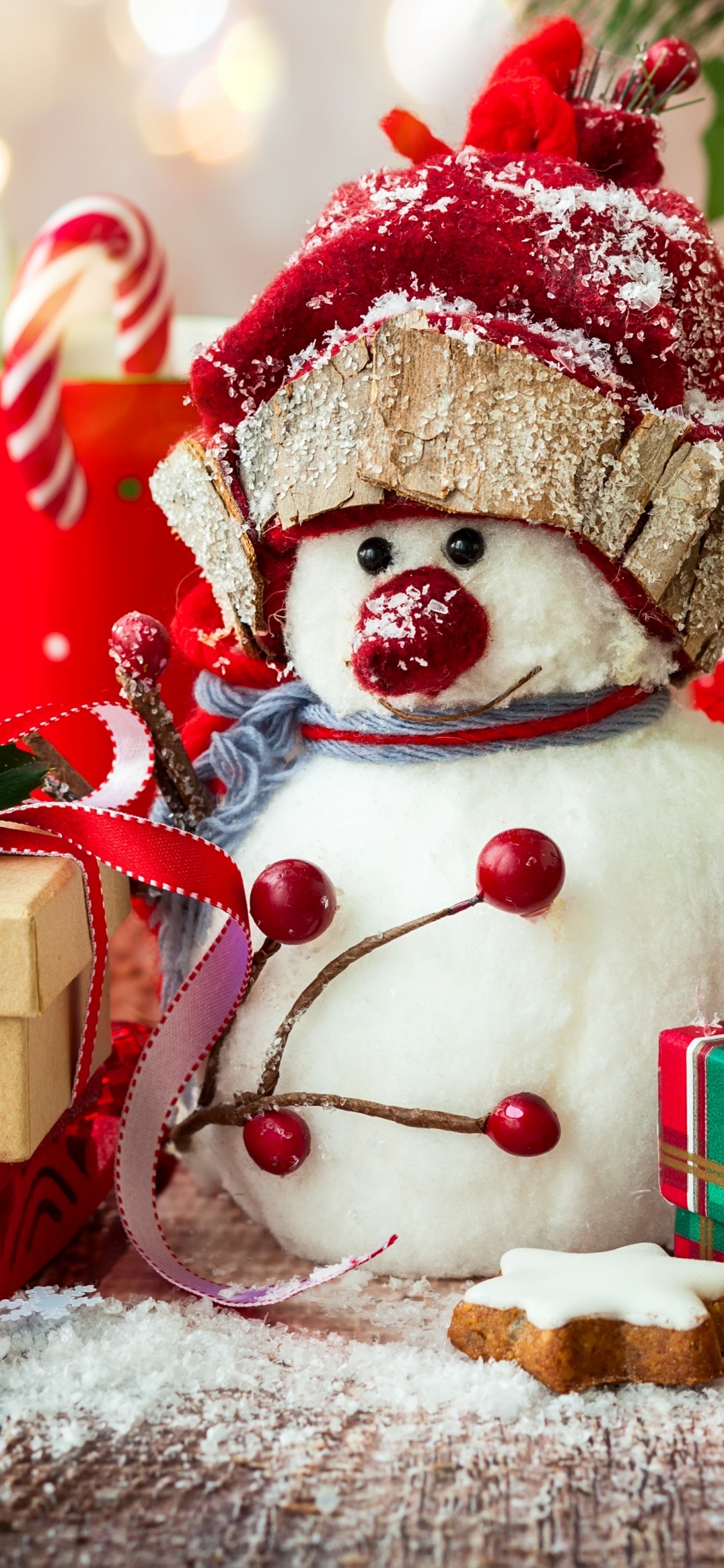 Christmas Day, Christmas Decoration, Christmas Tree, Christmas Ornament, Santa Claus. Wallpaper in 1125x2436 Resolution