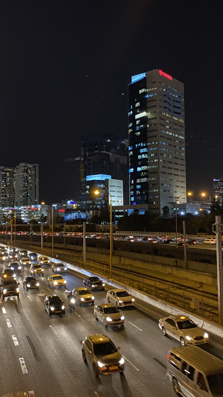 Carretera, Transporte, Urbe, Área Urbana, Infraestructura. Wallpaper in 750x1334 Resolution