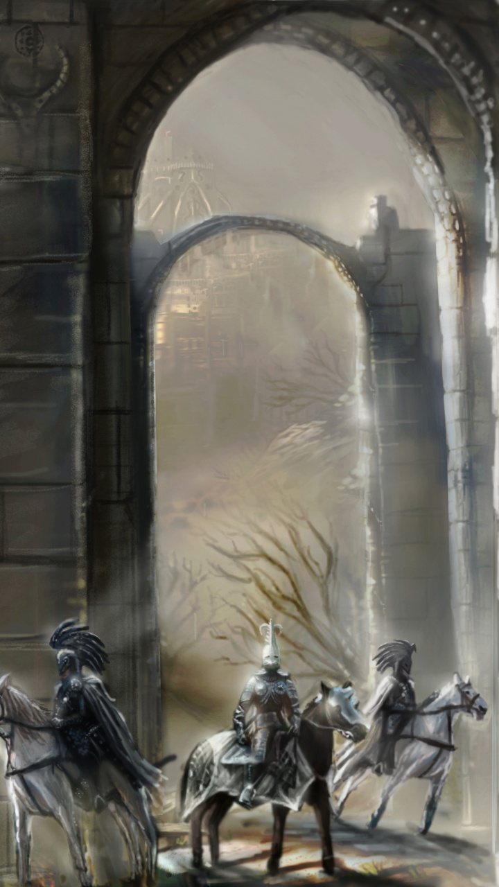 Personnes Montant Des Chevaux Statue Dans le Bâtiment. Wallpaper in 720x1280 Resolution