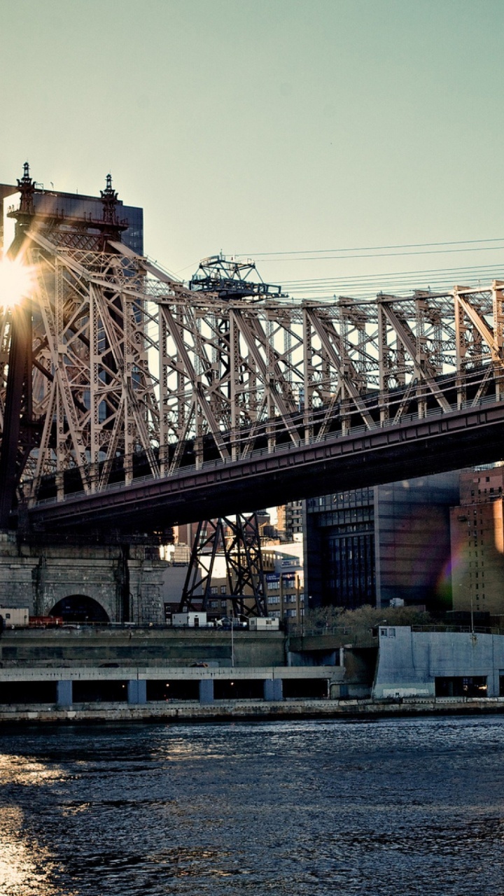 皇后大桥, 城市, 城市景观, 里程碑, 地平线 壁纸 720x1280 允许