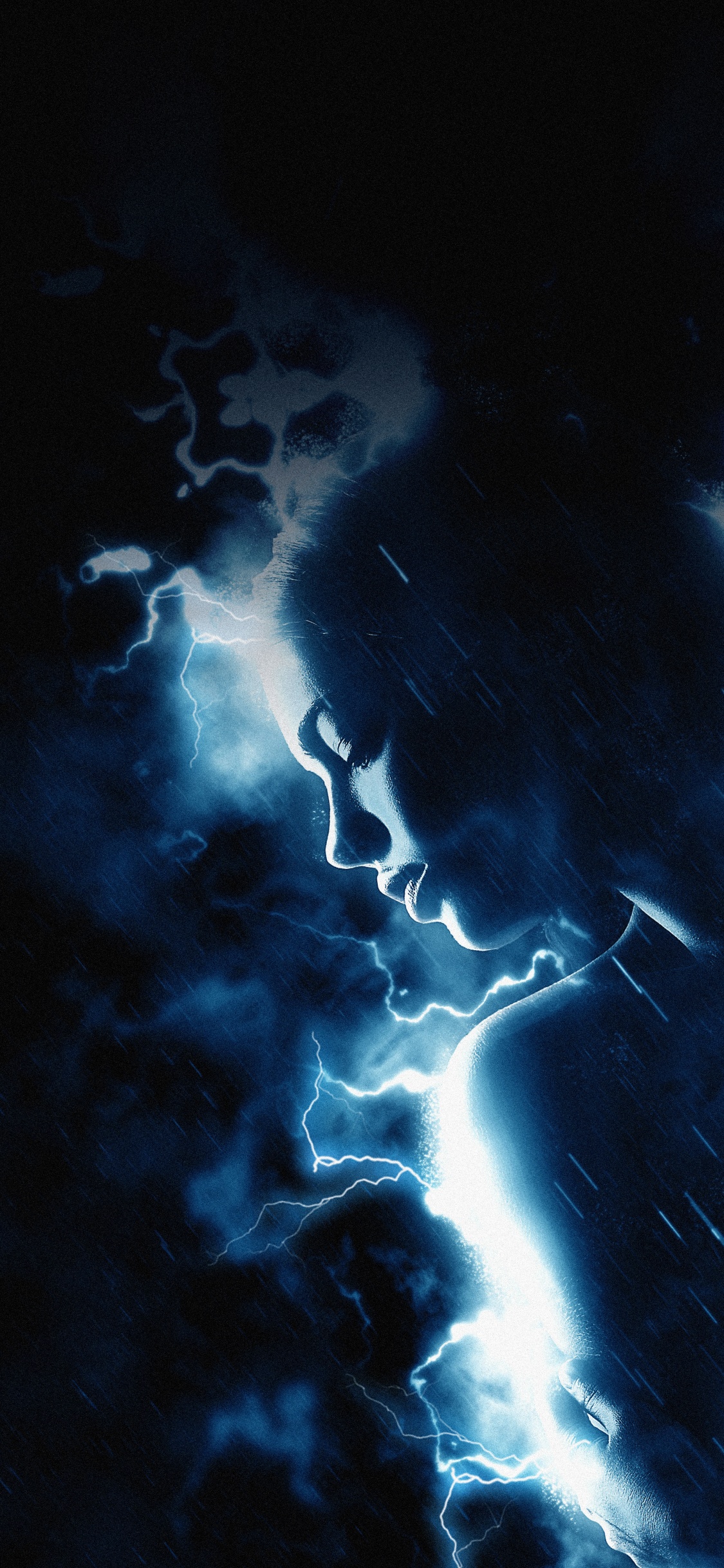 Atmosphere, Water, Thunder, Thunderstorm, Electricity. Wallpaper in 1125x2436 Resolution