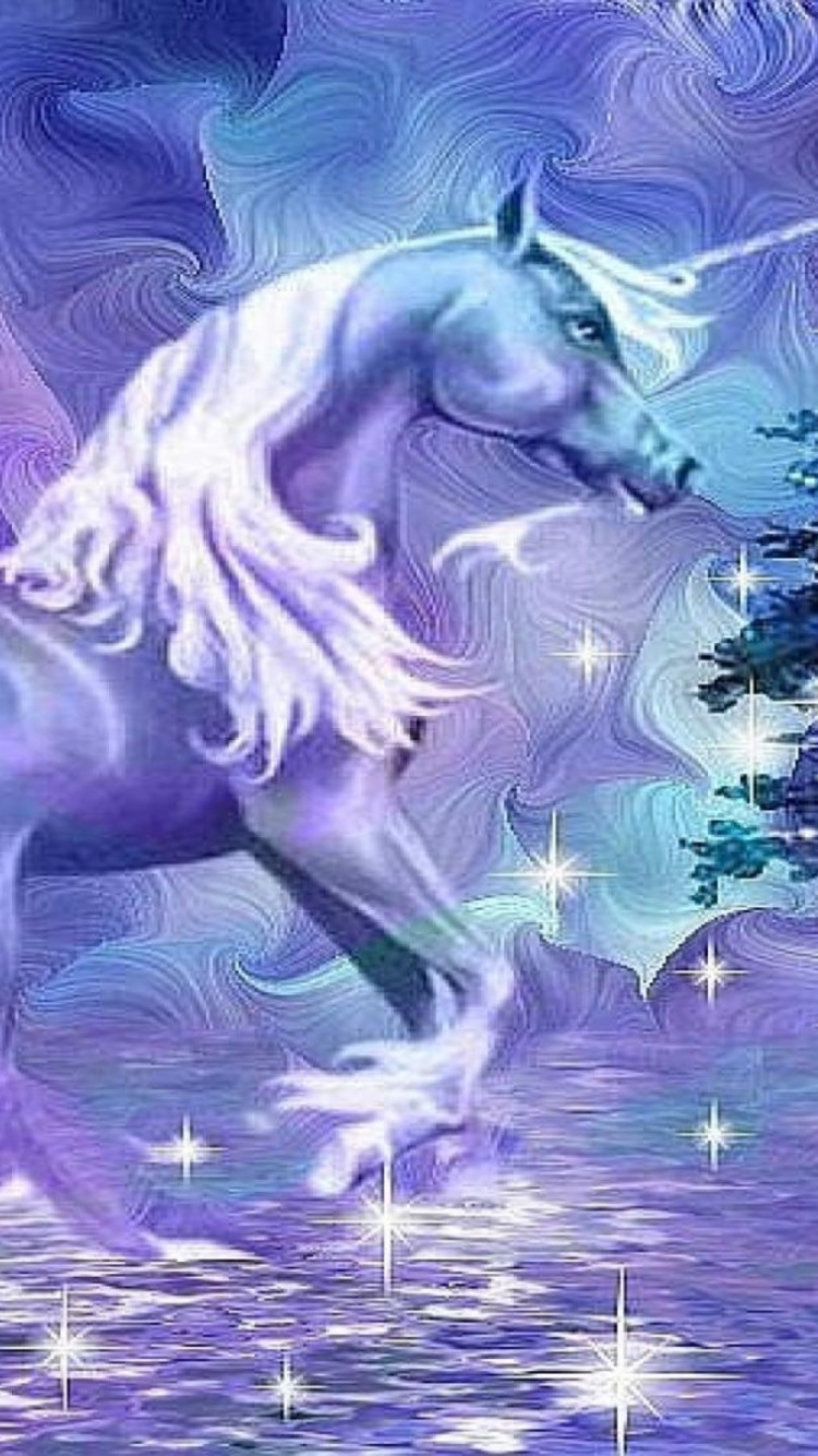 Brown and White Horse Painting. Wallpaper in 750x1334 Resolution