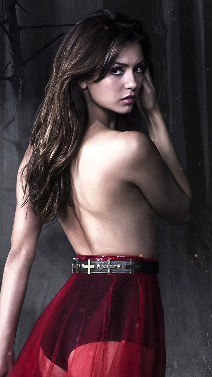 Nina Dobrev Heiß, The Vampire Diaries, Nina Dobrev, Elena Gilbert, Berühmtheit. Wallpaper in 720x1280 Resolution