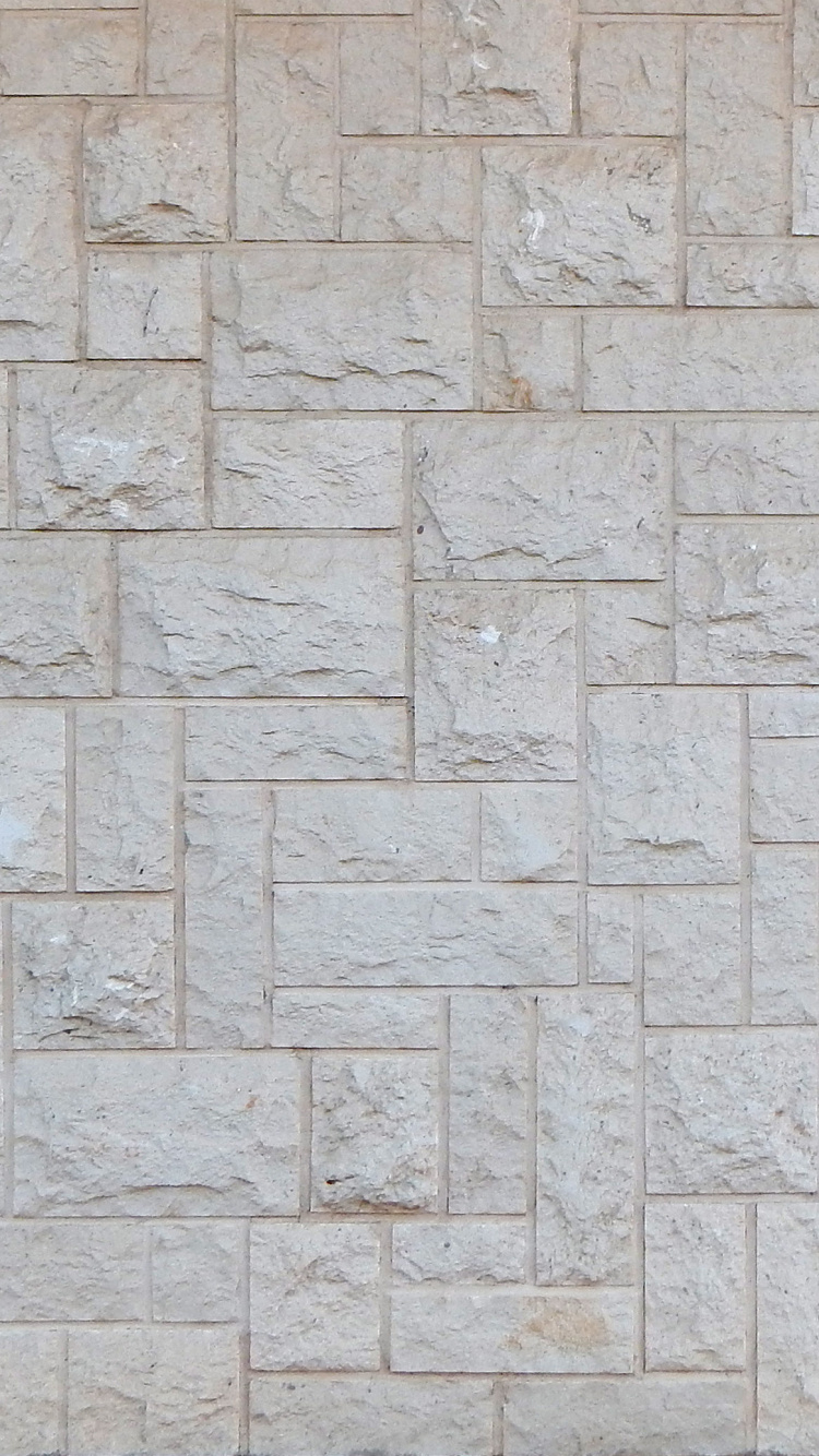 Pared de Ladrillo Blanco y Marrón. Wallpaper in 750x1334 Resolution