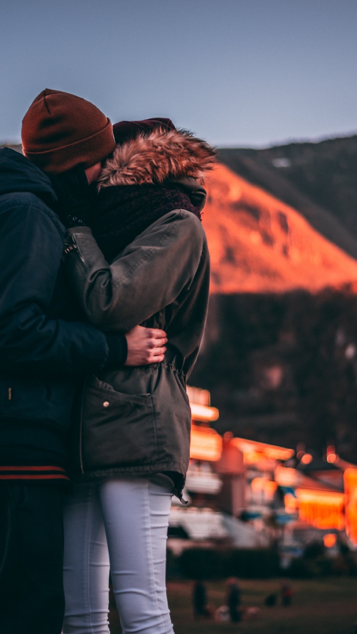 Tourism, Outerwear, Sunrise, Love, Travel. Wallpaper in 720x1280 Resolution