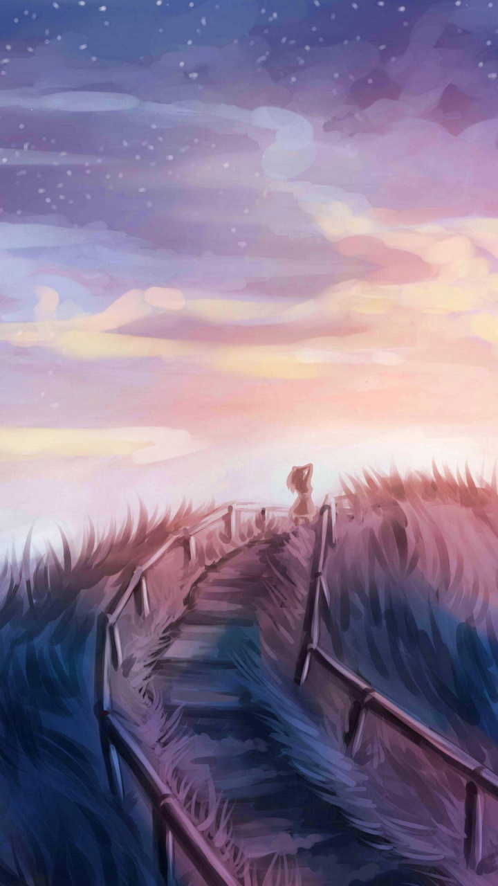 Art, Arts Visuels, Mer, la Peinture de Paysage, Photo de Phare. Wallpaper in 720x1280 Resolution