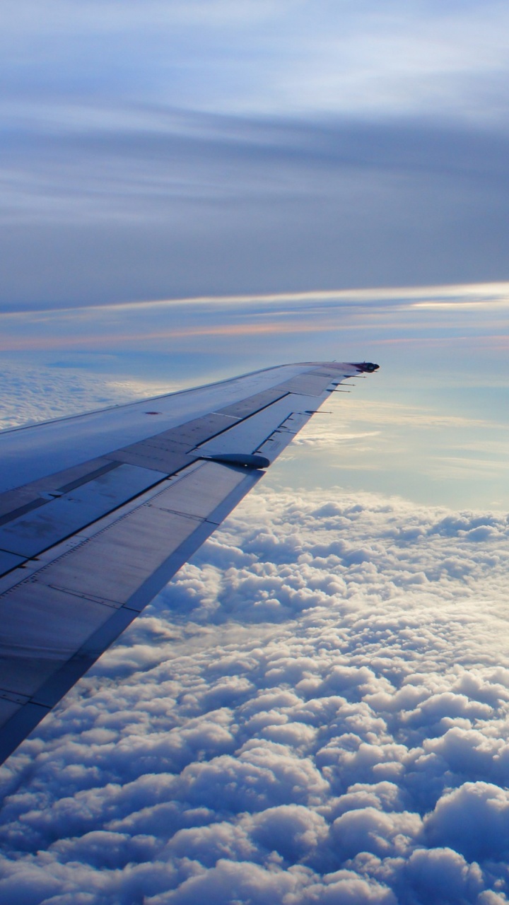 White Clouds and Blue Sky During Daytime. Wallpaper in 720x1280 Resolution