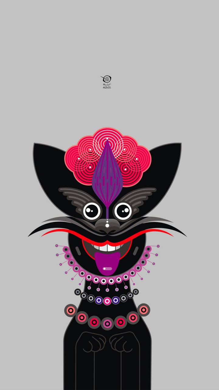 简约, 龙, 粉红色, 虚构的人物, 中小型猫 壁纸 720x1280 允许