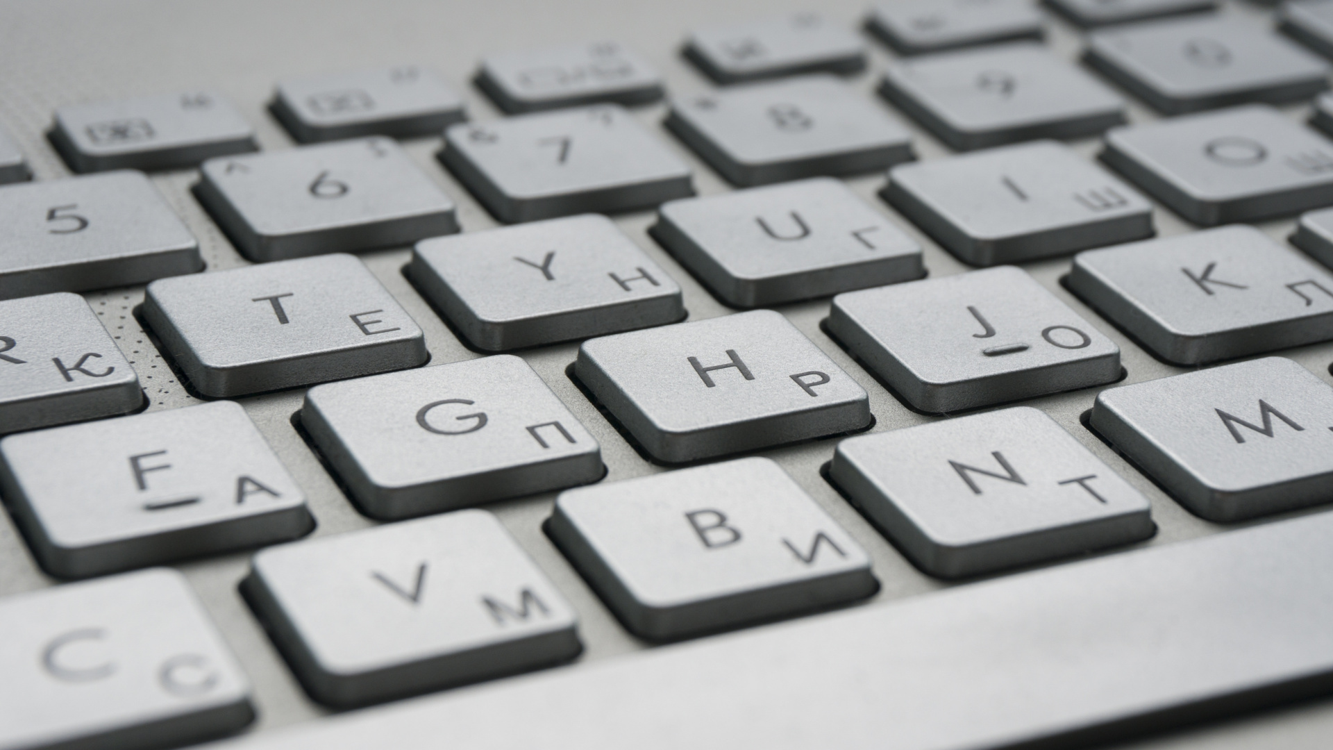 Teclado de Computadora Blanco Sobre Superficie Blanca. Wallpaper in 1920x1080 Resolution