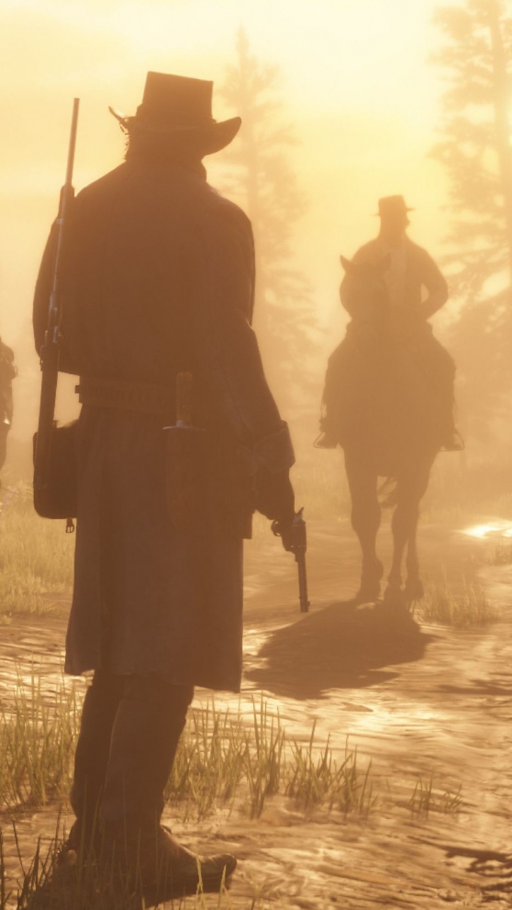 Red Dead Redemption 2, Red Dead Redemption, Red Dead Online, Rockstar Games, Playstation 4. Wallpaper in 720x1280 Resolution