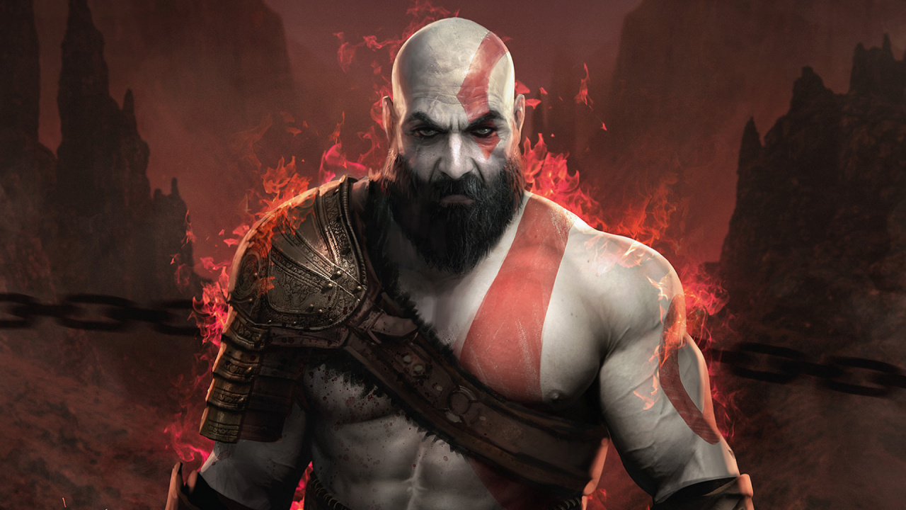 Gott Des Krieges, Kratos, God of War Iii, God of War Ascension, Pc-Spiel. Wallpaper in 1280x720 Resolution