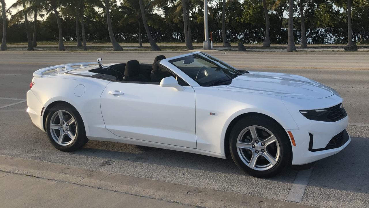 Chevrolet Camaro, Miami, Convertible, Rey, Auto Compacto. Wallpaper in 1280x720 Resolution