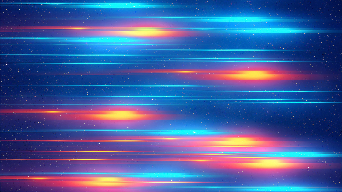 Red and Blue Light Digital Wallpaper. Wallpaper in 1366x768 Resolution