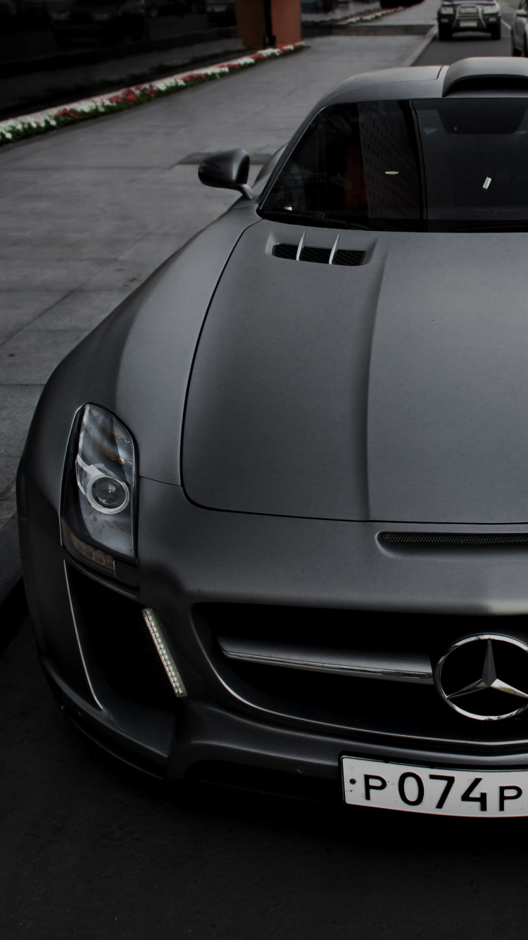 Mercedes-benz Sls Amg, Mercedes-benz, Mercedes-Benz SLR McLaren, Car, Luxusauto. Wallpaper in 750x1334 Resolution