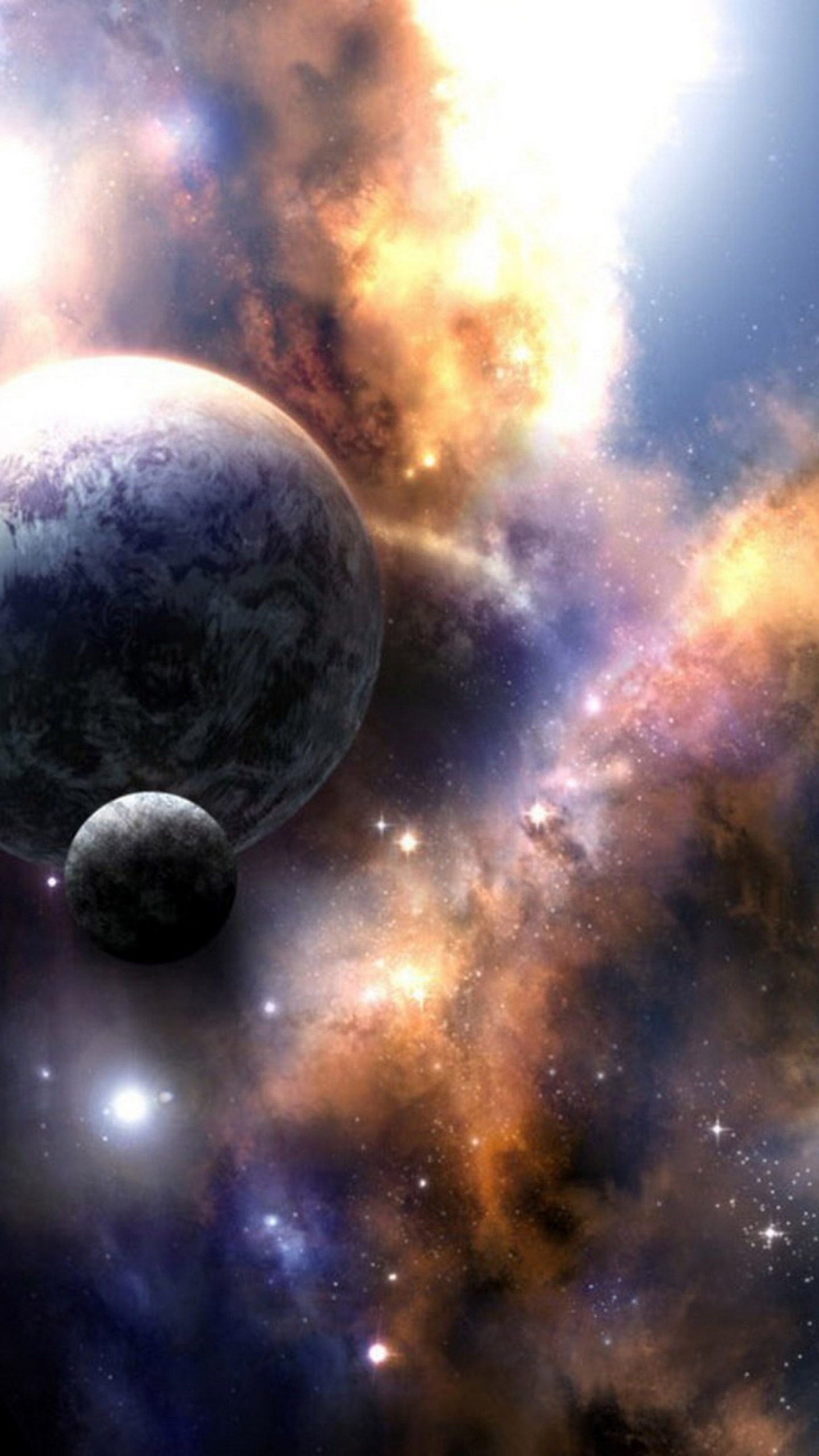 Universum, Weltraum, Astronomisches Objekt, Atmosphäre, Raum. Wallpaper in 1440x2560 Resolution