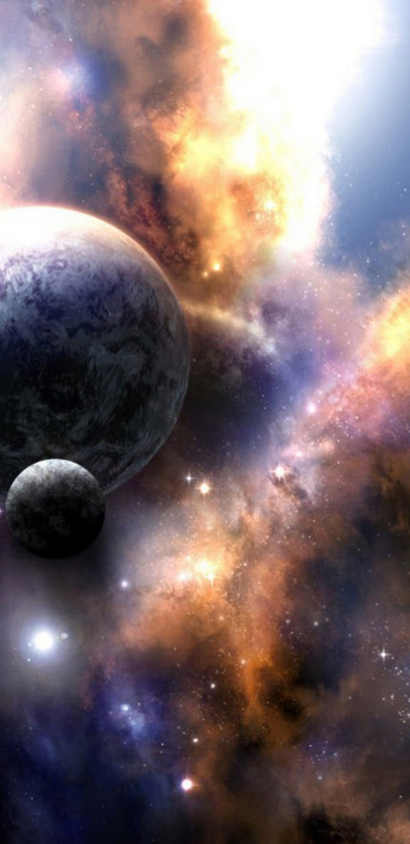 Universum, Weltraum, Astronomisches Objekt, Atmosphäre, Raum. Wallpaper in 1440x2960 Resolution
